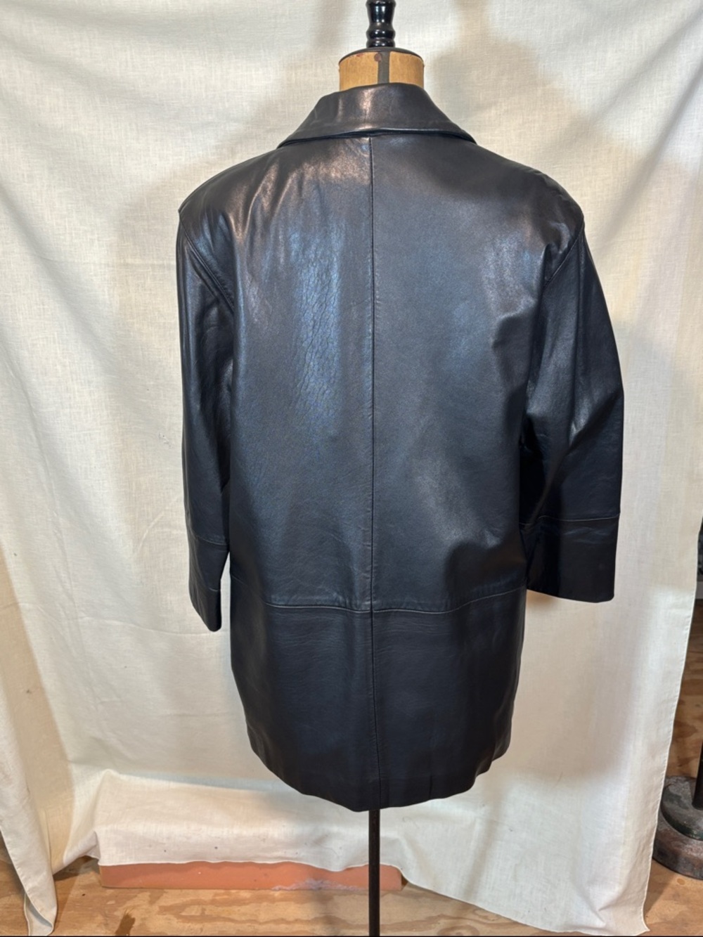 Anne Klein genuine leather jacket - Picture 2 of 6